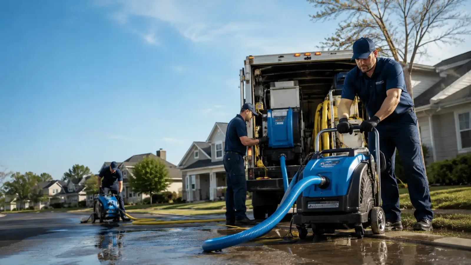 Flood Damage Cleanup in East Marion, NY